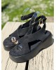Sandales uz platformas